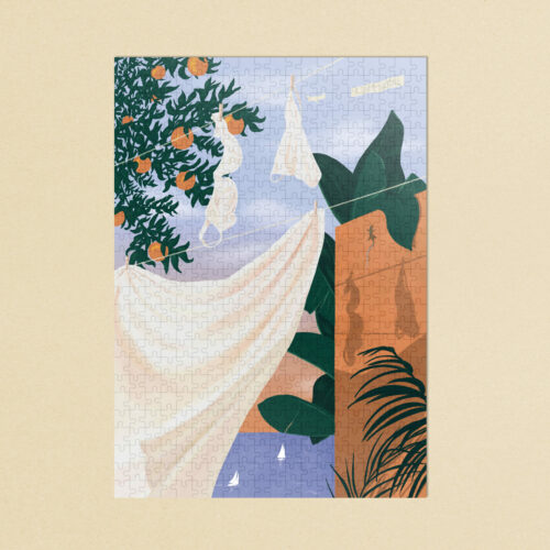 Puzzle - La petite danse du linge