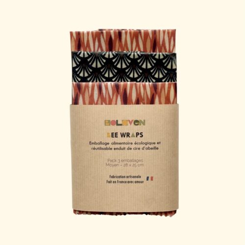 Pack 3 Bee Wraps - Taille M
