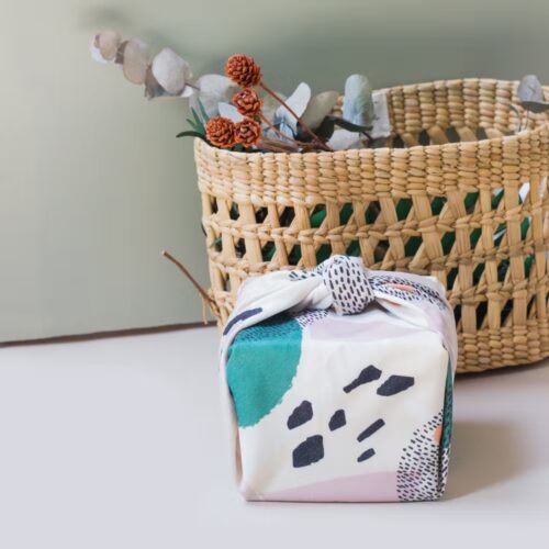 Emballage cadeau Furoshiki - Mantra 50x50 cm