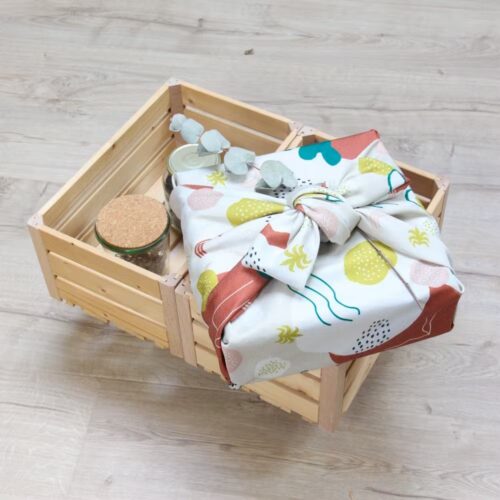 Emballage cadeau Furoshiki - Terra 100x100 cm
